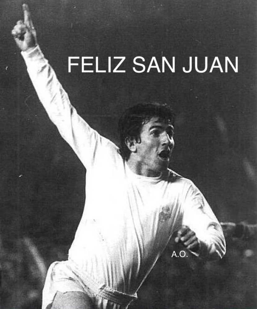 Feliz San Juan amigos! Hala Madrid! <a href="/Fun_Realmadrid/">Fundación Real Madrid</a> <a href="/realmadrid/">Real Madrid C.F.</a> #HalaMadrid