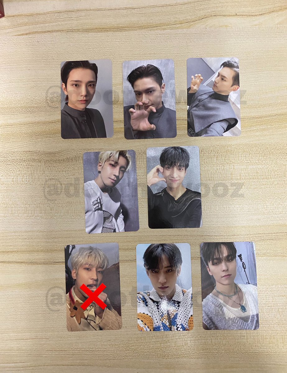 doothewooz's tweet photo. Update!! 

❌ Mingyu pioneer ver traded

#pasarseventeen #pasarSVT https://t.co/m8zHZ7ZQR8