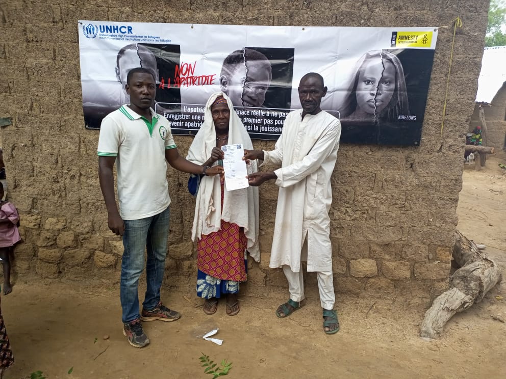 amnestybenin's tweet image. Cette opération qui vise à prévenir les risques d’#Apatridie à l’horizon 2024 est réalisée grâce au soutien du bureau régional multi-pays, Sénégal du HCR, @UNHCRWestAfrica et l'accompagnement des autorités locales. 

#APATRIDIE