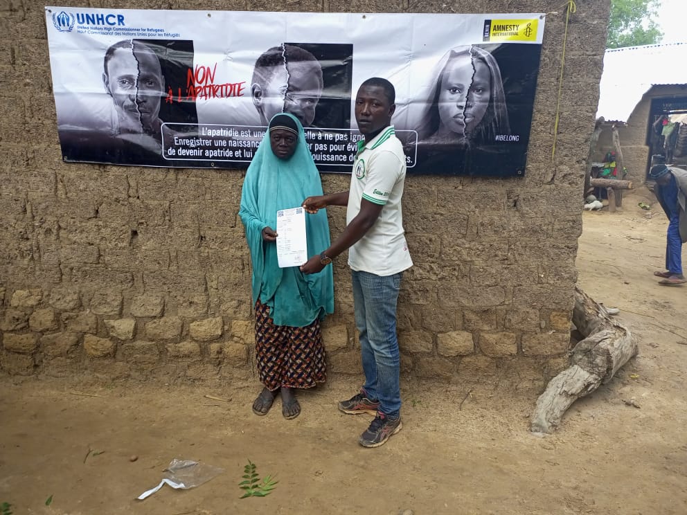 amnestybenin's tweet image. Cette opération qui vise à prévenir les risques d’#Apatridie à l’horizon 2024 est réalisée grâce au soutien du bureau régional multi-pays, Sénégal du HCR, @UNHCRWestAfrica et l'accompagnement des autorités locales. 

#APATRIDIE