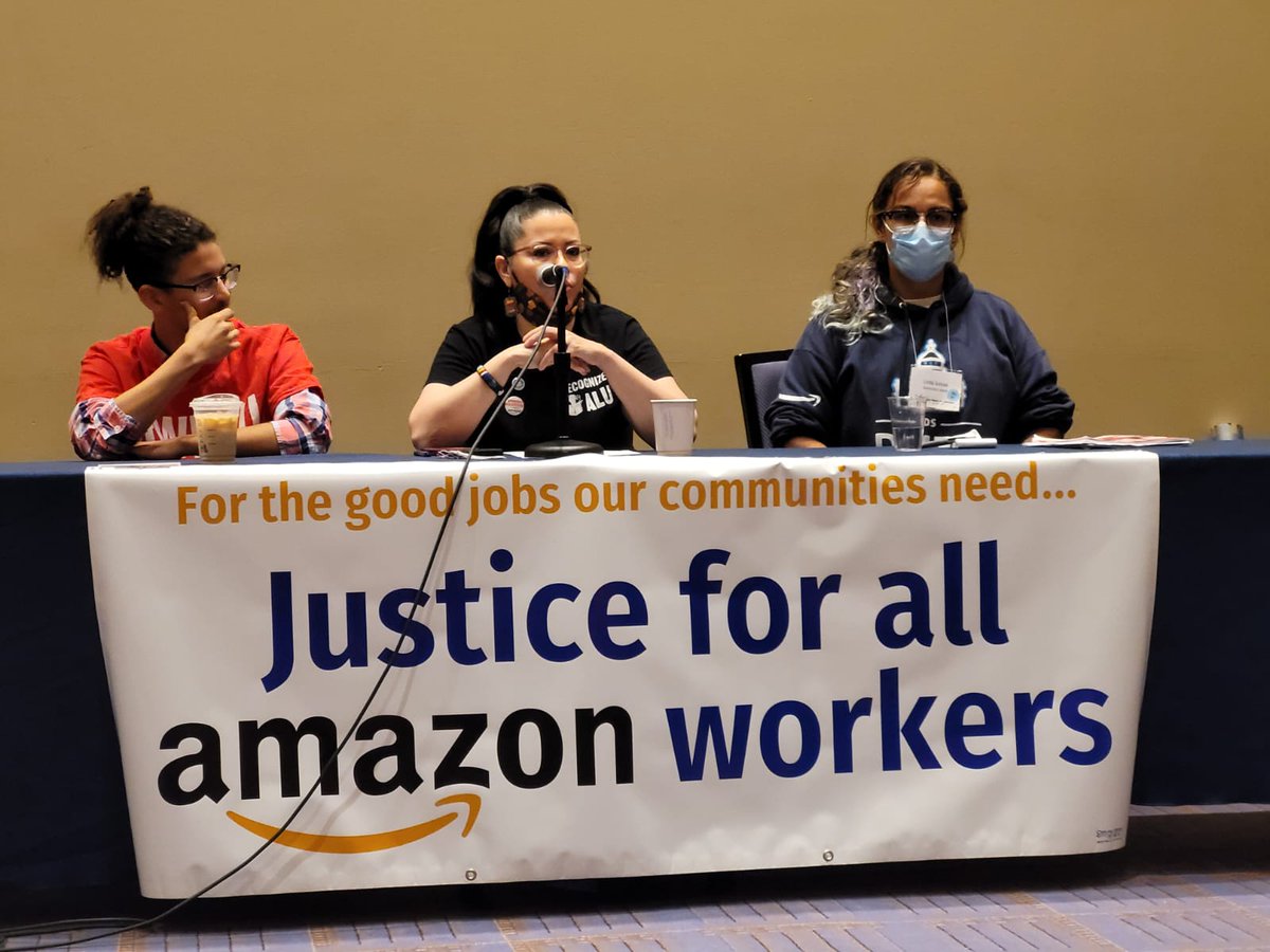 UnionSolidaires's tweet image. 📝Chronique de la conférence de Labor Notes - J2 et J3 : "So proud to be part of a new generation of workers that are delivering new forms of labor organizing to beat the Big Bosses"
#LaborNotes2022 #LaborNotes
#syndicalisme