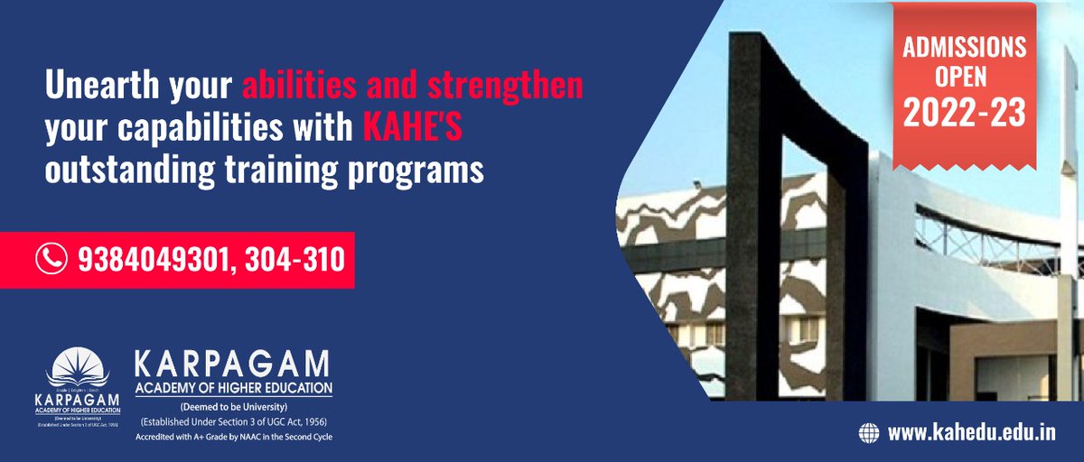 wekaheians's tweet photo. Admissions are open for the academic year 2022-23
Admission Link: https://t.co/AWlGoYfvvq
Visit our website
🌐 https://t.co/gYabeqxrHR
☎️ +91-422 298001114
#ExcellentInfrastructure #collegeadmissions #highereducation #admissions #education #admission #admissionsopen2022 https://t.co/uRcWjoWG5m