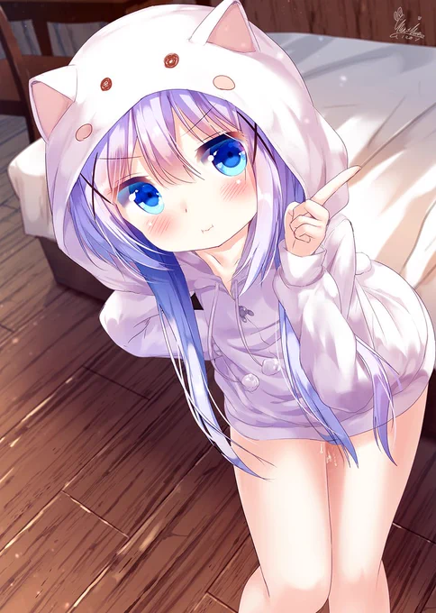 怒ったチノちゃん 
#新規フォロワーさん向けに過去作を上げてみる 