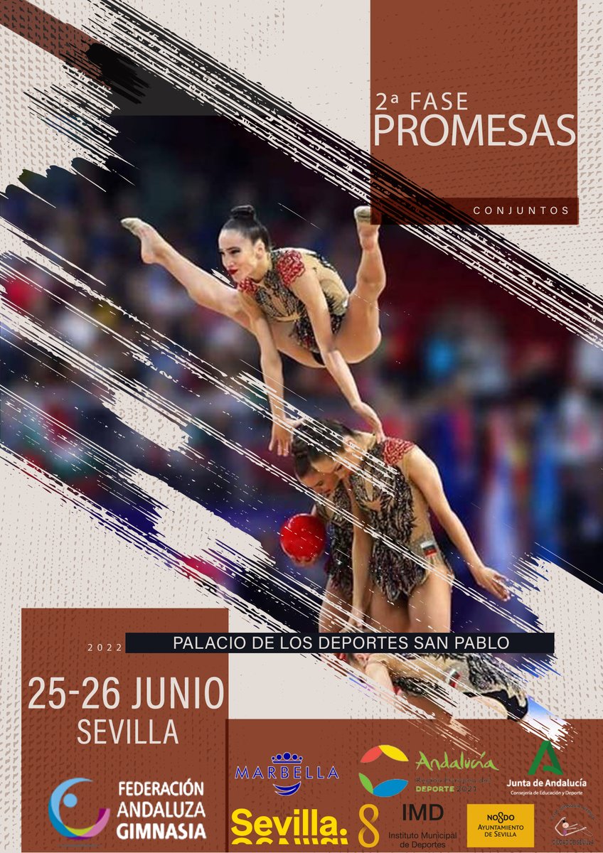 La 2ª Fase Promesa de Gimnasia Rítmica se celebra este sábado en el Centro Deportivo San Pablo.

¡Os esperamos!