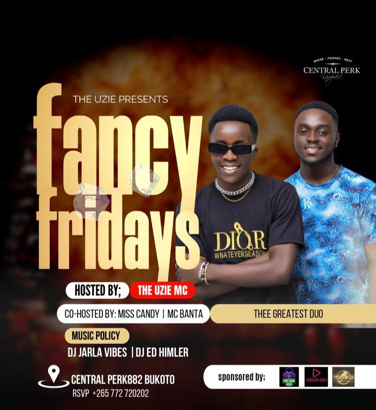CentralPerk882's tweet photo. Come on out, we have some #fancyvibes this #friday hosted by the greatest duo in the city, The Uzie Mc

With great music policy makers🎵 like Dj Jarla Vibes and Dj Himler

Watch Out #ThisFridayAtCentralPerk https://t.co/haS1NoBvxW