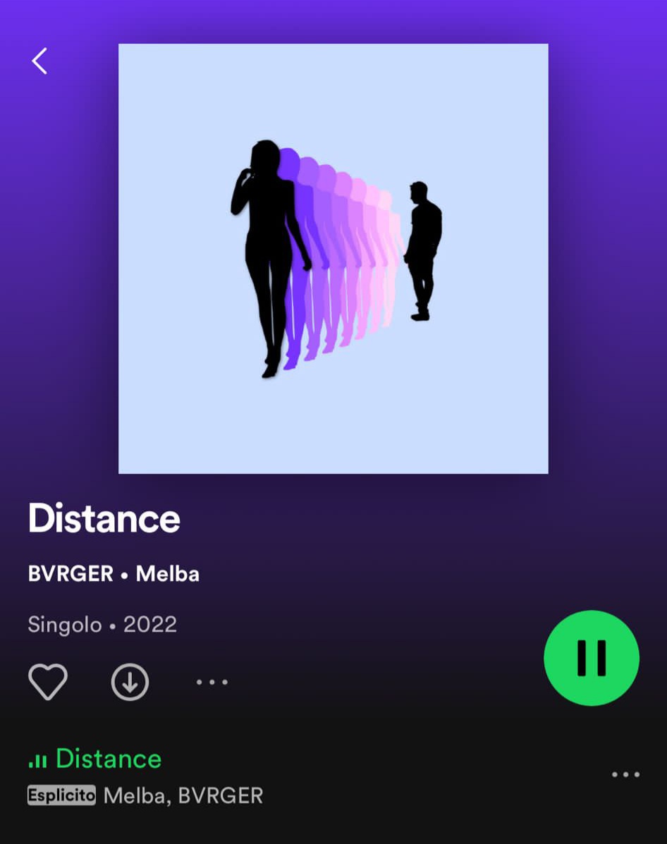 BVRGERFLIPPER's tweet photo. D I S T A N C E w @melbamadeit OUT NOW!! https://t.co/XGjE2rE6Bg
