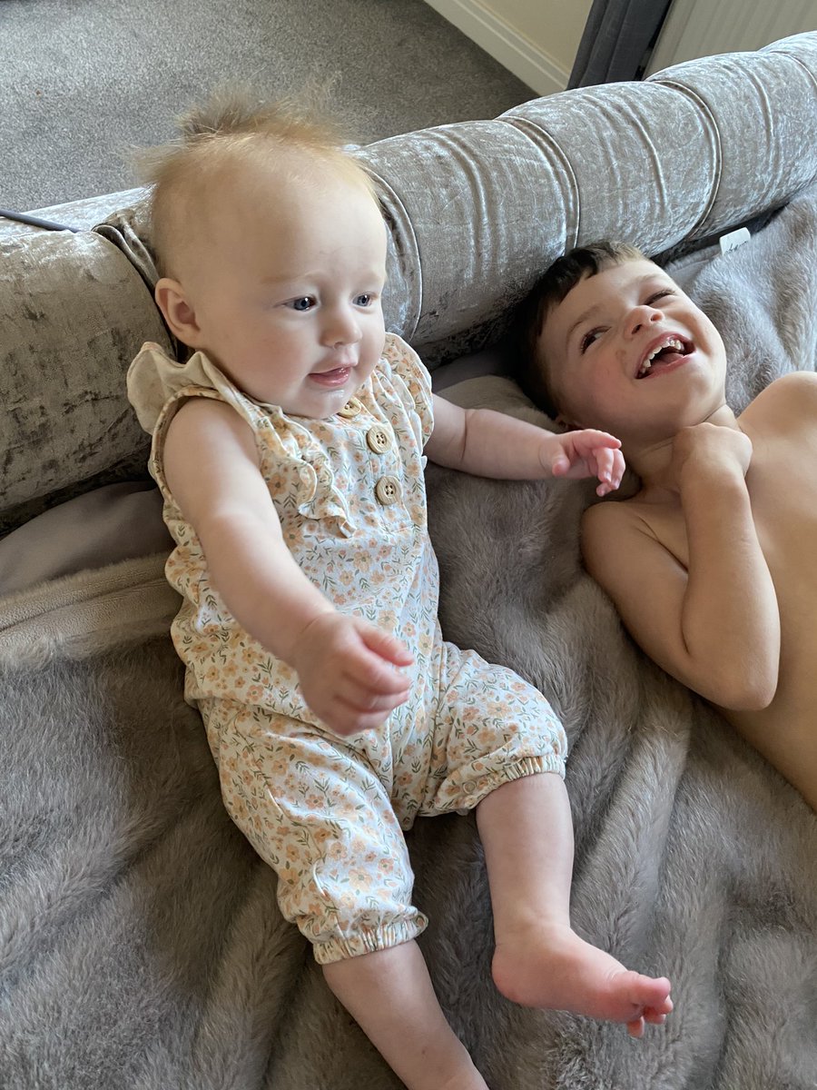 Jayann2244's tweet photo. What did I do to deserve such beautiful babies?! #motheroftwo #boyandgirl #love #happytimes https://t.co/WPnLQJ0U4f