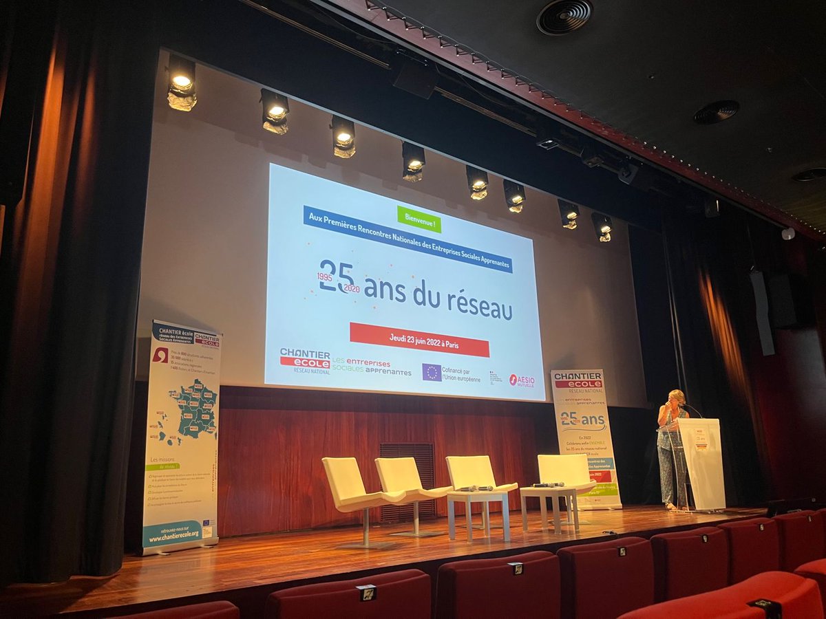 Le SyNESI a participé à la 1ère rencontre des #EntreprisesSocialesApprenantes et aux 25 ans de <a href="/CHANTIERecole/">CHANTIER école</a> ! Nous avons pu intervenir pour rappeler le contexte de création du SyNESI et l'action commune pour la défense des #ACI et écouter le rappel historique du réseau.
#ESS