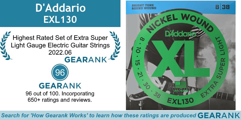 GearankMI's tweet photo. The D'Addario EXL130 Nickel Wound is the Highest Rated Set of Extra Super Light Gauge Electric Guitar Strings:
https://t.co/bRgN8DqZoL
@DaddarioandCo #Daddario #EXL130 #NickelWound #ElectricGuitarStrings #GuitarStrings #GuitarStringSets https://t.co/ewPegkQqfE