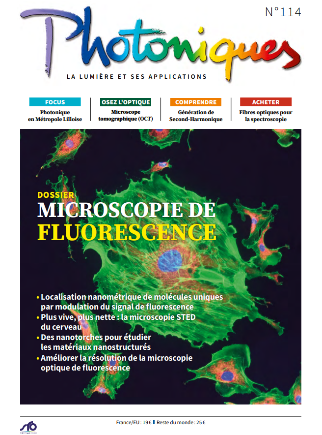 Photoniques_edp's tweet photo. 📰Retrouvez le numéro 114 de Photoniques sur "Microscopie de fluorescence" 
"Coup de tonnerre sur la microscopie lorsque le physicien allemand Ernst Abbe montre que la résolution d’un microscope est limitée par..."
➡️https://t.co/pLOySVru3O
@NicolasBonod
@sfoptique https://t.co/jj0JnoYyzc