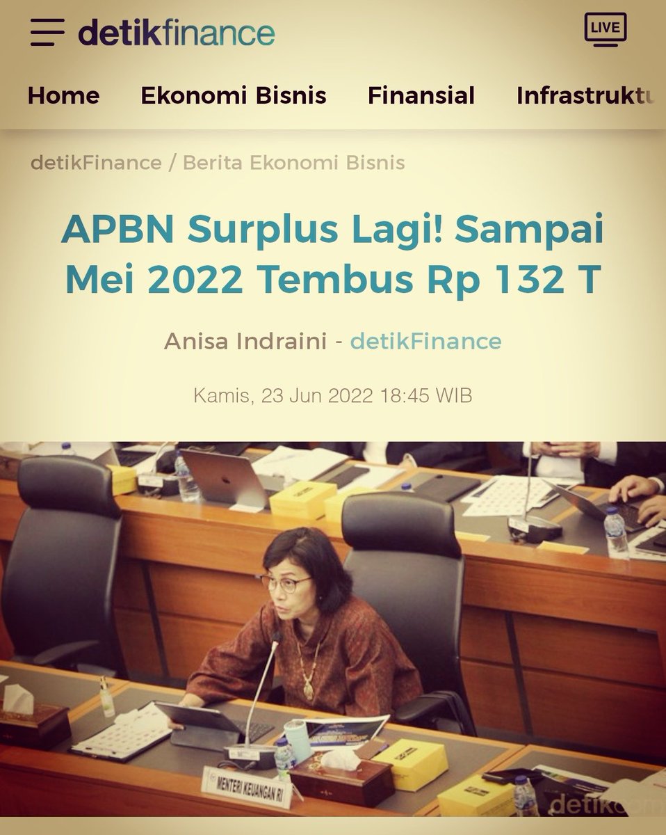 Kabar yang Malesin bangets...😤

finance.detik.com/berita-ekonomi…