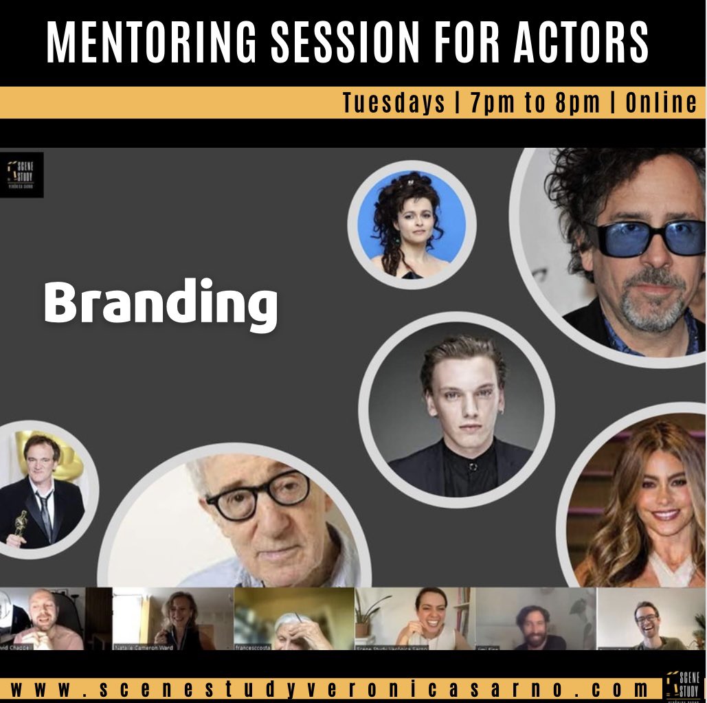 And that was our “Branding” session this week 😊🙏🏻

NEXT WEEK ➡️ #SELFTAPE 🎬

📍Tuesdays 7pm on ZOOM/ONLINE

📧 Bookings: scenestudyveronicasarno@gmail.com

#selftape #selftapesetup #selftapelight #backdrop #selftapebackdrop #actingcareer #actingbusiness #casting #actingindustry