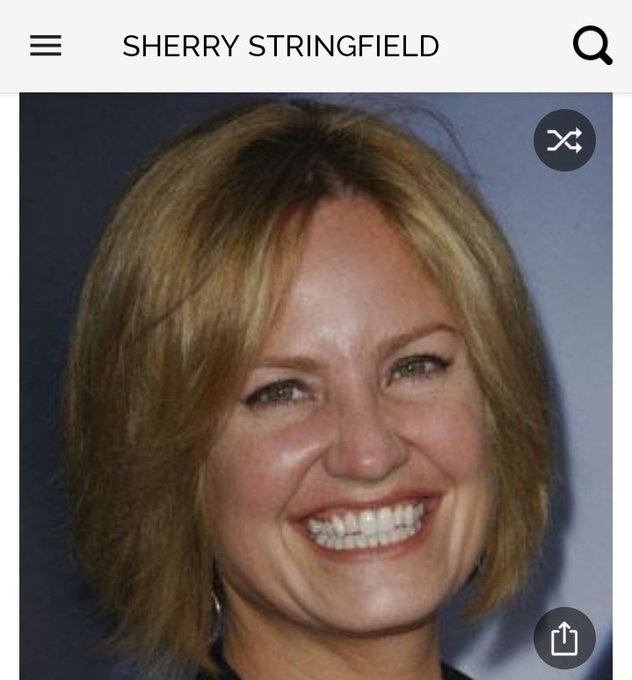 Happy birthday to this great actress. Happy birthday to Sherry Stringfield 