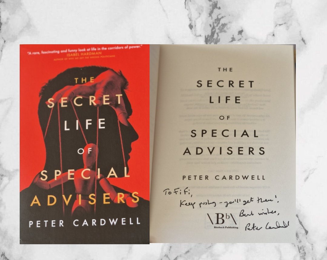 fobakesbadly's tweet image. What an insight you would have on a day like today, can't wait to dive into this, thank you @petercardwell #thesecretlifeofspecialadvisers #spads #books #WhatToRead #publishedauthor #petercardwell #politics
