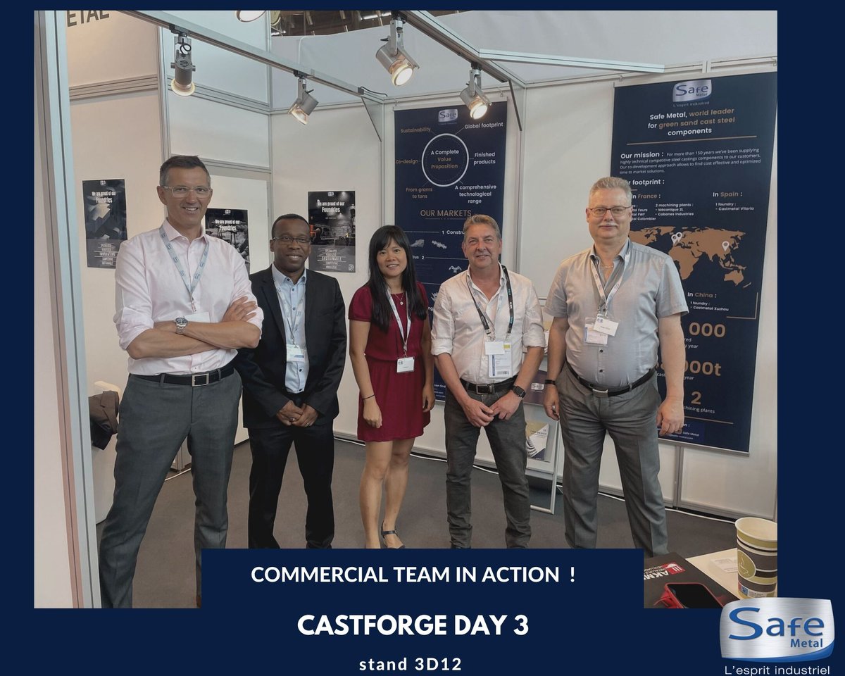Safe_Metal's tweet photo. 😍 Castforge 2022
📅 Day 3
📌 Stuttgart 🇩🇪

#CastForge #CastForge22 #CastForge2022 #steelcasting #SafeMetal #SafeGroup https://t.co/JLlX1YFbtE