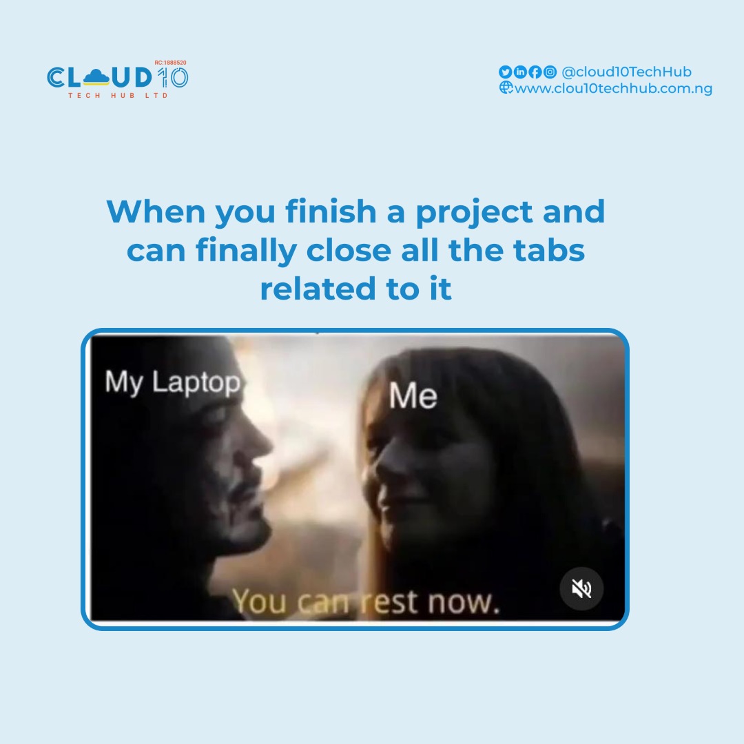 cloud10techhub's tweet image. When it&apos;s already dead 😂

Say hi if you can you relate

#Cloud10TechHub
#Cloud10TechHubLtd  #websitedesign #websiteforbusiness #webdevelopment #webdesign #getawebsite #techmemes #cacregistration
#growinstagram #digitalmarketingagencynigeria 
#digitalmarketersinnigeria