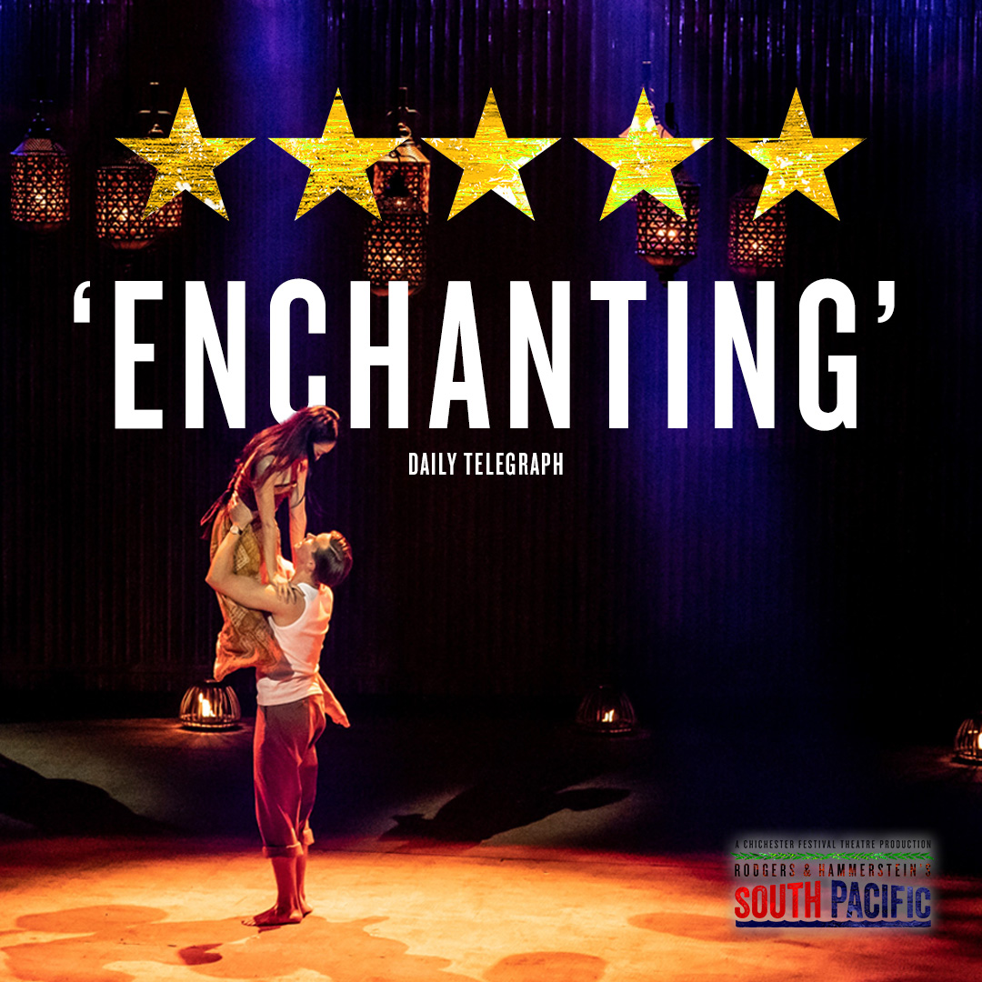 Get a sneak peek of our 'ENCHANTING' production <a href="/WestEndLIVE/">West End LIVE</a> tomorrow!

Your flight to the South Pacific will be at 3:45pm from Trafalgar Square - don't miss out 🌴✈️