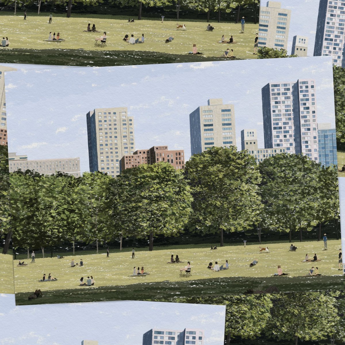 Artprint “Vacation time”
30 limited edition by Viwenny 
1500 baht.

Coming soon…