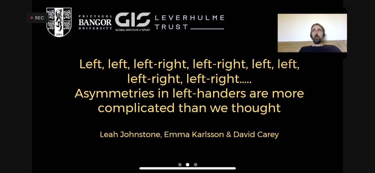 ocklenBLOG's tweet image. Never seen more left and right in a talk title before … - exited to see @LeahJohnstone @CareyDP1 &amp;amp; @EmKarlsson_ talking about hemispheric asymmetries in left-hander in the Oslo Laterality Online Meeting presented by @RenWesterhause1 #laterality