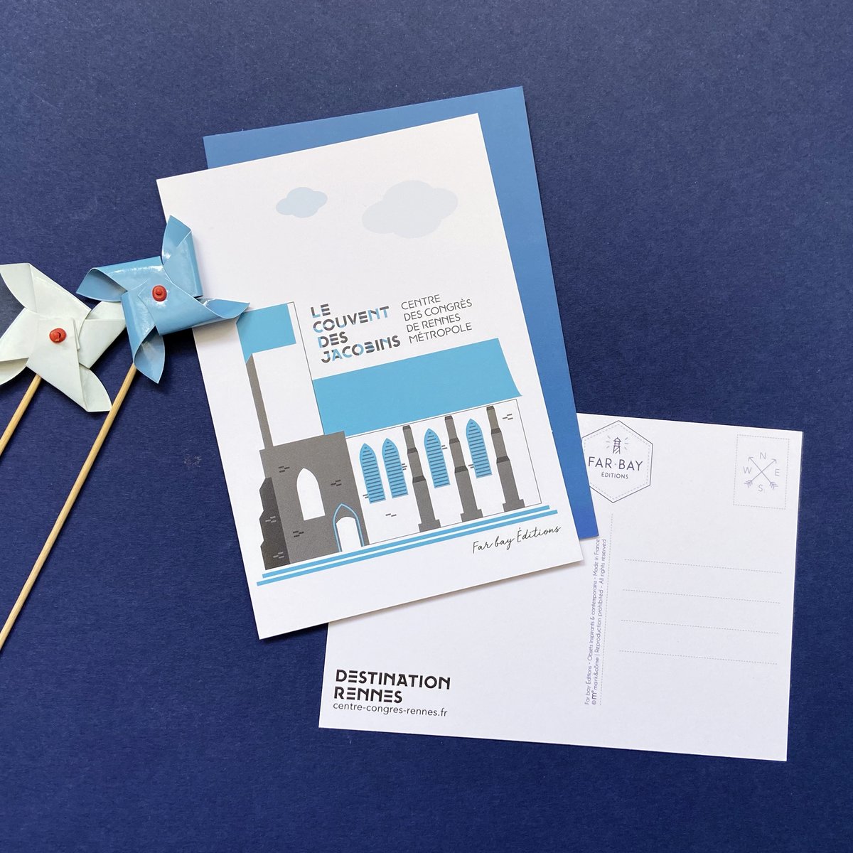 farbay_editions's tweet photo. Pour @DestinationRennes, nous avons imaginé un visuel sur-mesure représentant l'incontournable et sublimement rénové, ✨ Couvent des Jacobins ✨

Réinventé par la patte graphique contemporaine et audacieuse de Far bay Editions, merci à @tourismerennes pour leur confiance. https://t.co/khwSdEgnGj