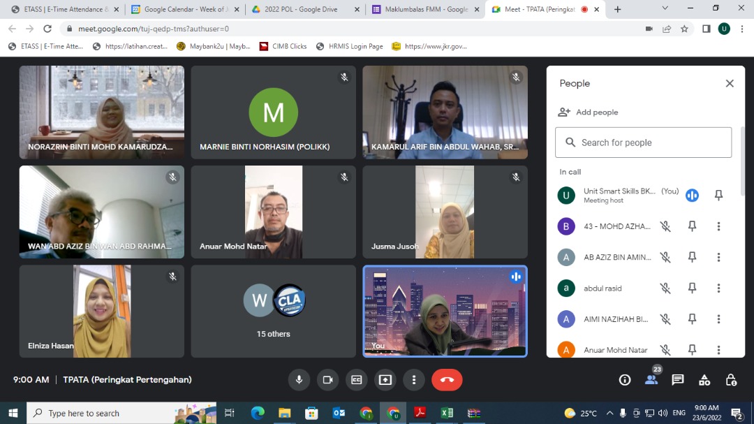 Kursus bagi Kompetensi Pengurusan Aset &amp; Fasiliti ini disampaikan oleh Sr Norazrin binti Mohd Kamarudzaman dan Sr Kamarul Arif bin Abdul Wahab telah dihadiri seramai 30 orang peserta.