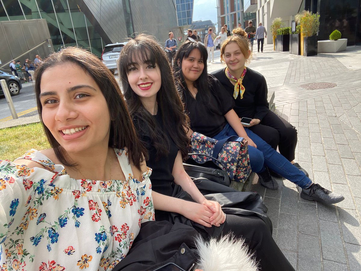 TeenTurn's tweet photo. Last night 'marked' the start of the #TeenTurn summer alumni meetups! Past participants now qualifying in Law @DCU, Business Computing @WeAreTUDublin, UX Design &amp; Computer Science @tcddublin got together for a bite @themarkerhotel &amp; a visit with @basispointIRE. More to come! https://t.co/e6p4wvQBQM