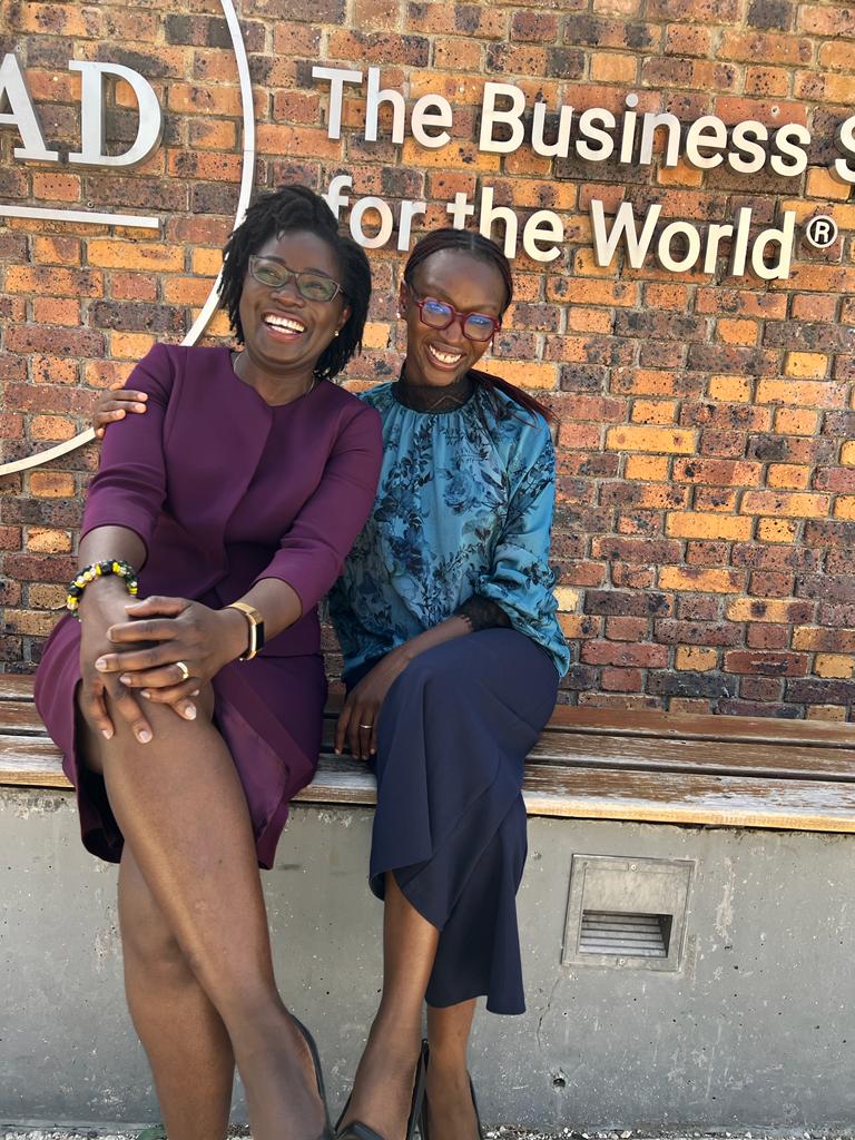 NabilaAguele's tweet photo. I've been following @LucyQuist's incredible journey for a while, and I'm thrilled that we get to work together on the @INSEAD Board of Directors. Here are some fun snaps from last week in #Fontainebleau #FlashbackFriday 📸👑
#inseadmoments #representationmatter #boldnewnormal https://t.co/FpeqJBP0rP