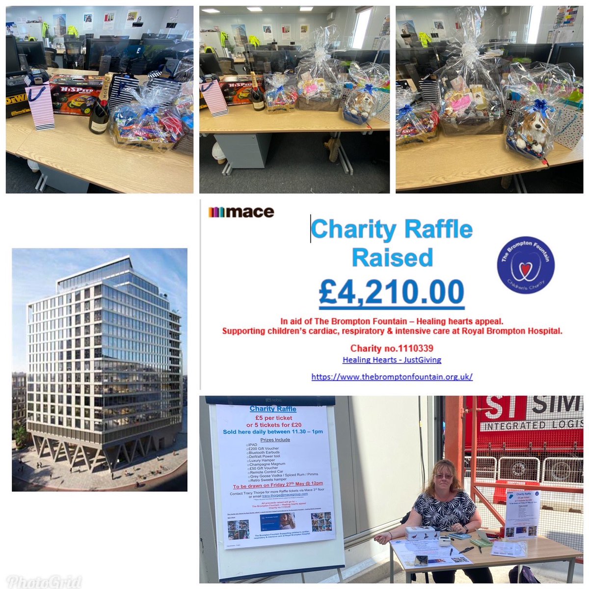 BromptonSupport's tweet photo. A massive thank you to @MaceGroup’s N2 project team who raised £4,210 for our #HealingHearts ❤️ appeal @RBandH. #MaceFoundation #FundraisingFriday #TeamBrompton https://t.co/wzS8jX0fuJ