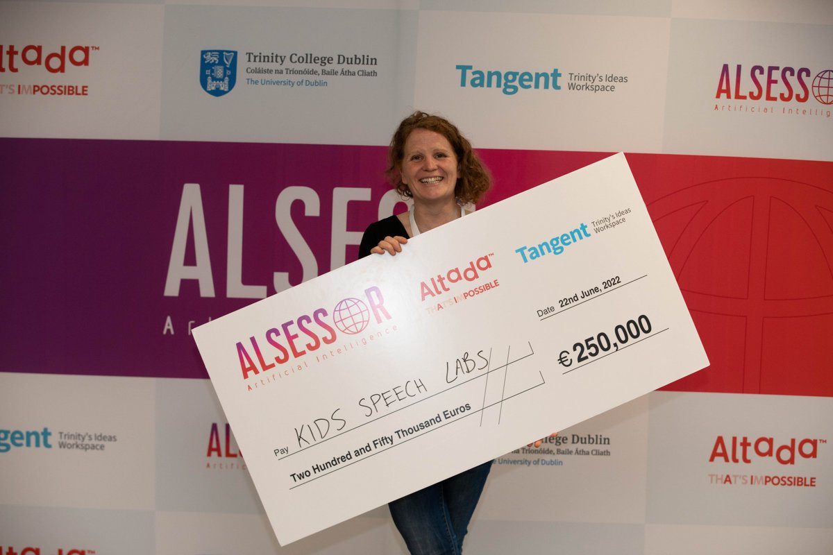 Mason Hayes & Curran LLP (@mhclawyers) on Twitter photo Congratulations to Kids Speech Labs <a href="/LabsKids/">Kids Speech Labs</a>
who won the €250k investment prize at the <a href="/Alsessor/">Alsessor AI</a> Demo Day this week. We’re delighted to sponsor this programme, co-founded by <a href="/AltadaSolutions/">Altada Technology Solutions</a> & @TCDTangent. See mhc.ie/latest/news/al… #MHCLaw Congratulations to Kids Speech Labs <a href="/LabsKids/">Kids Speech Labs</a>
who won the €250k investment prize at the <a href="/Alsessor/">Alsessor AI</a> Demo Day this week. We’re delighted to sponsor this programme, co-founded by <a href="/AltadaSolutions/">Altada Technology Solutions</a> & @TCDTangent. See mhc.ie/latest/news/al… #MHCLaw