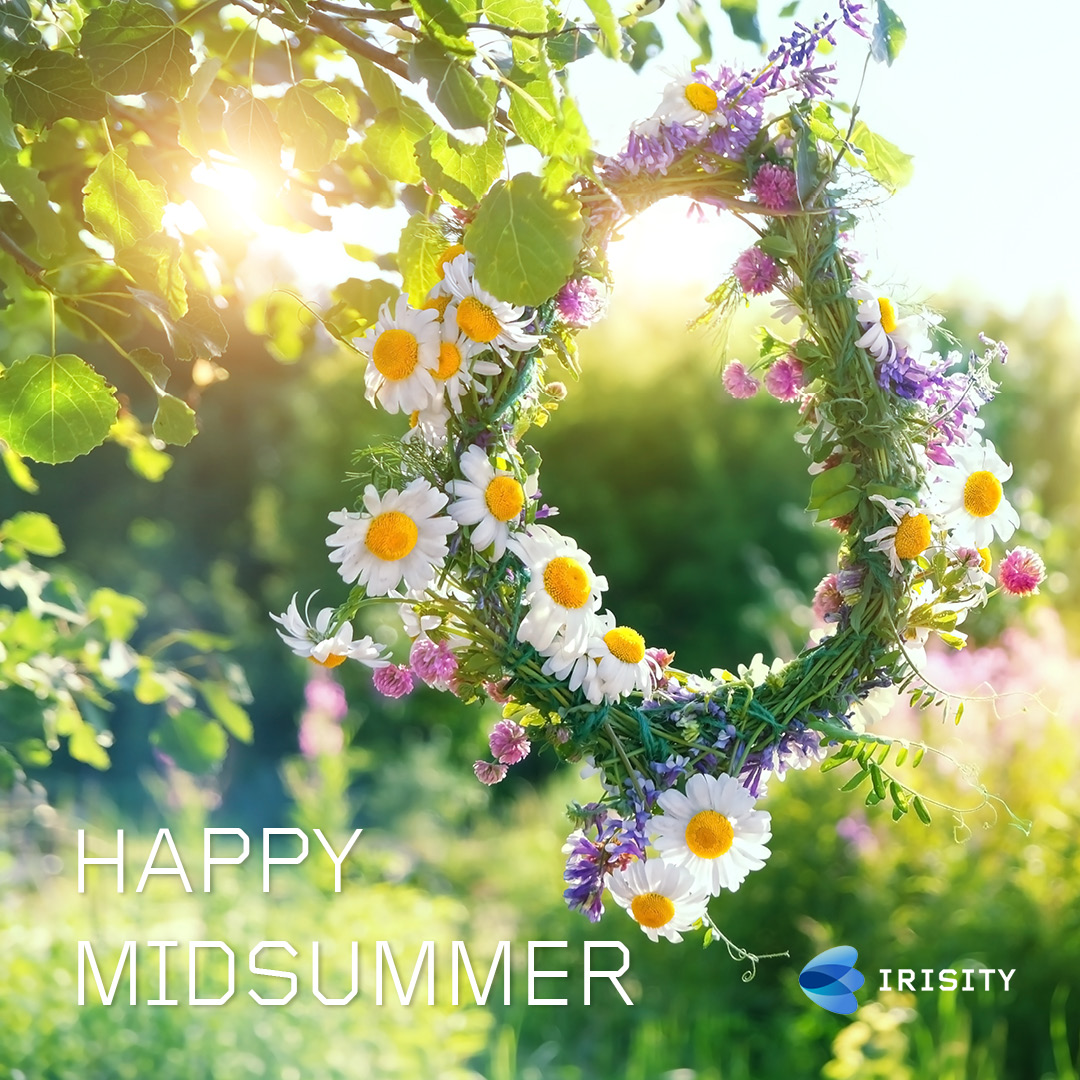 Happy Swedish Midsummer to all our clients, partners, staff, investors, customers, and friends! 🇸🇪☀️ 

Wishing you all a wonderful midsummer's eve and sunny summer holidays. 

/ The Irisity Team 💙 https://t.co/u4JbmX6cPm
