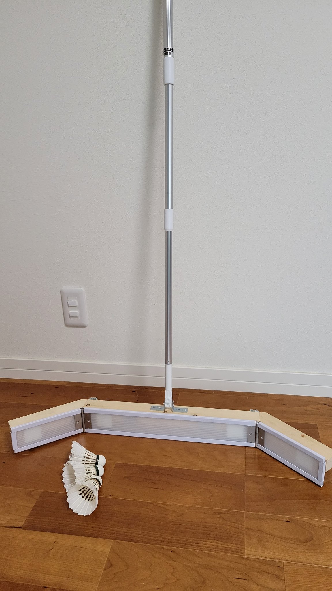 バドミントン シャトル集め ① DIY シャトル集め Kumpoo 薫風