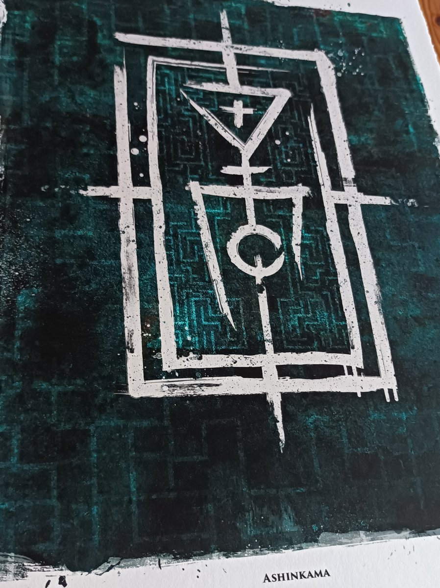 LazarBaruk's tweet photo. Ashinkama

https://t.co/IqKCVADR6N
48 × 33 cm - Fine art Museum Etching 350 g deckle edge textured paper.

#archivarium #lazar #fineart #totem #propsmaker #props #france #totem #occult #esoteric #lovecraft #cthulhu #symbolism #god #spirit #fantasy #god #RPG #JDR #print #Maze https://t.co/XA3EsPQuB5
