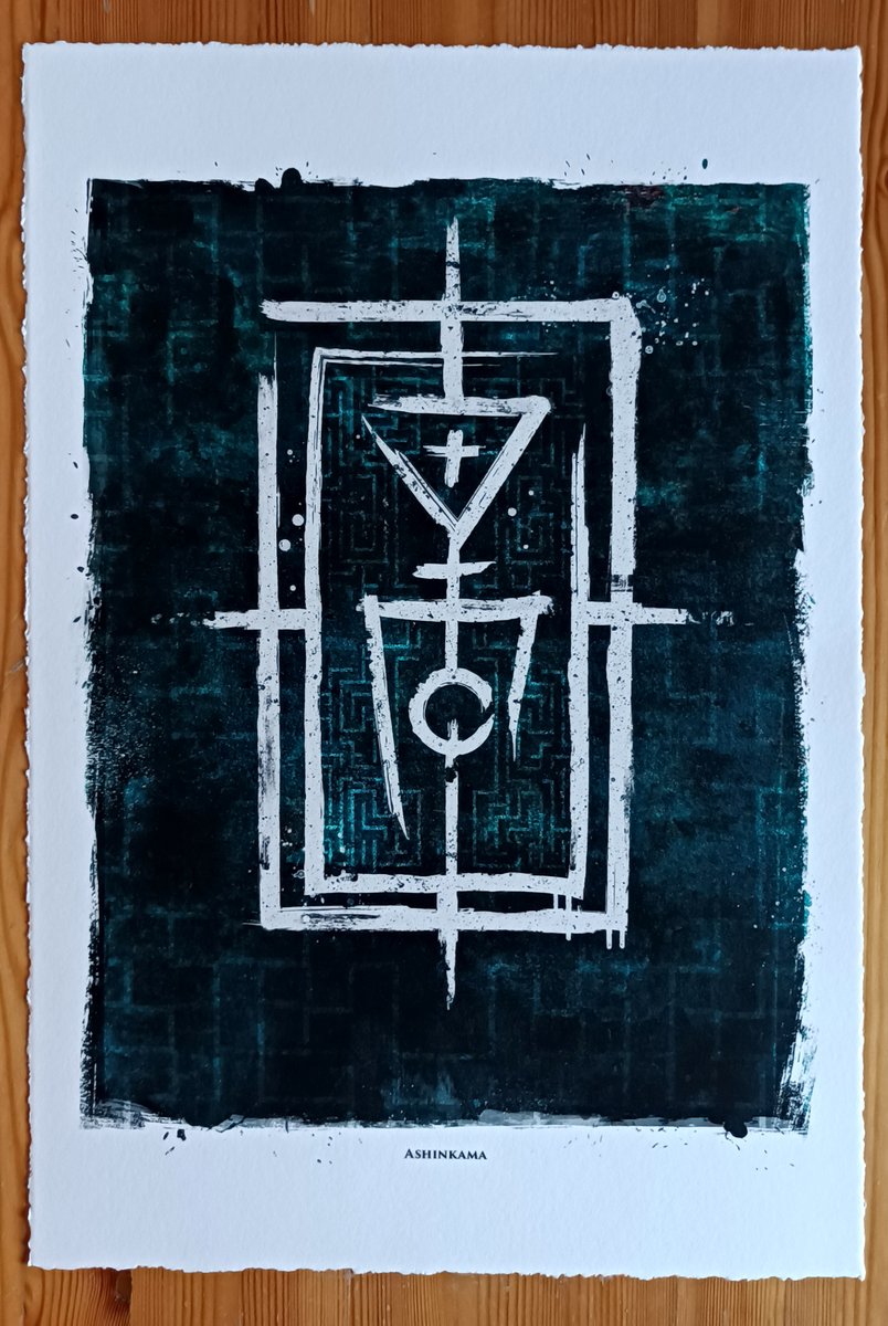 LazarBaruk's tweet photo. Ashinkama

https://t.co/IqKCVADR6N
48 × 33 cm - Fine art Museum Etching 350 g deckle edge textured paper.

#archivarium #lazar #fineart #totem #propsmaker #props #france #totem #occult #esoteric #lovecraft #cthulhu #symbolism #god #spirit #fantasy #god #RPG #JDR #print #Maze https://t.co/XA3EsPQuB5