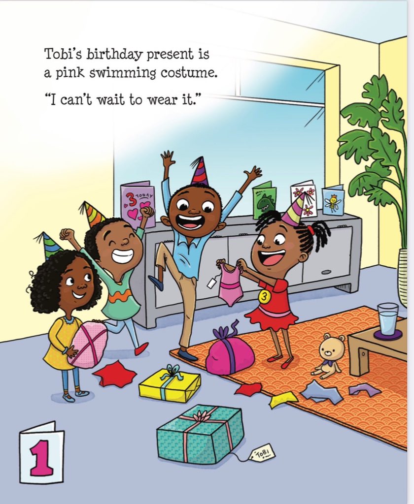 CleverClogsBook's tweet photo. Your children could be this excited when you surprise them with a copy of “Tobi Learns To Swim” to snuggle with throughout the weekend. 

Visit the Clever Clogs Book shop at https://t.co/Rt6fFZzR8m to purchase copies.

#cleverclogsbooks #fridaymorning #childrensbooks https://t.co/d4YNUXpqvo