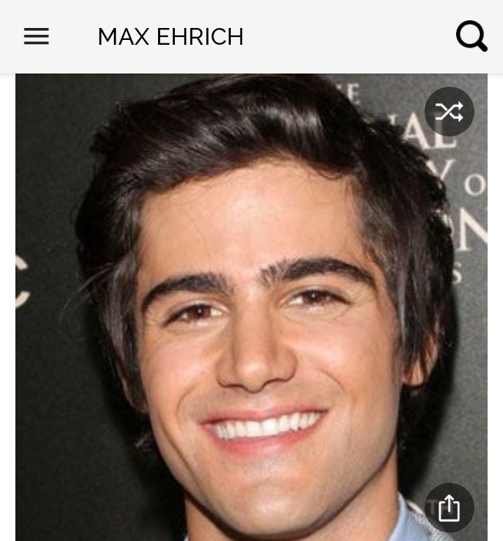 Happy birthday to this great actor.  Happy birthday to Max Ehrich 