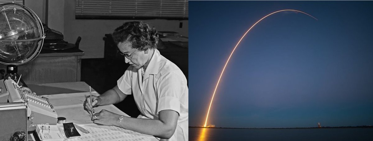 DidsburyHigh's tweet photo. It's day 4 of #physicsweek! Mathematician & Astrophysicist Katherine Johnson began work as a human computer for NASA in 1953. She later worked tirelessly against discrimination to become one of the first black women to work as a NASA scientist... 1/2 https://t.co/KoiUKU5xDy