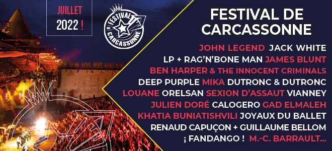 ‼️ #CONCOURS ‼️ 

Tentez votre chance pour remporter l'une des soirées dans le théâtre antique du Festival de Carcassonne ! 😎🙌

👇Pour participer, c'est par ici👇

rocknfolk.com/?p=319173&prev…