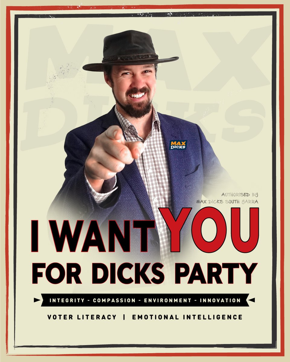 MaxDicks3's tweet photo. 4
I'm not entirely sure what the future will hold, but if I run again I will need a Party. For that I will need your help. If that is something that would interest you I would really appreciate it if you commented, sent me a PM or an email vote1maxdicks@gmail.com https://t.co/vkUgvHEuA3
