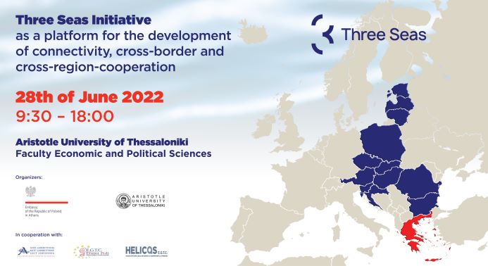 .<a href="/Auth_University/">Aristotle University of Thessaloniki</a> and <a href="/PLinGreece/">PLinGreece</a>, together with EGTC Helicas, EGTC Amphictyony and <a href="/efxinipoli/">EGTC Efxini Poli</a> have honour to invite you to participate in the conference “Three Seas Initiative as a platform for the development of connectivity, cross-border and cross-region-cooperation”.
