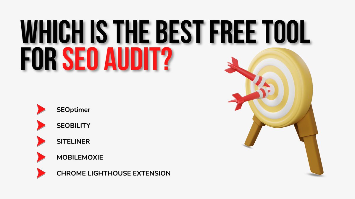 sujitprasad7251's tweet image. I am sharing with you the 5 best free tools for SEO audit that will show you the strengths and weaknesses of a site. If there is any best tool I forget to mention here please let me know in the comment box...

#SEOtools #seotoolsonline #seoaudit #seotips