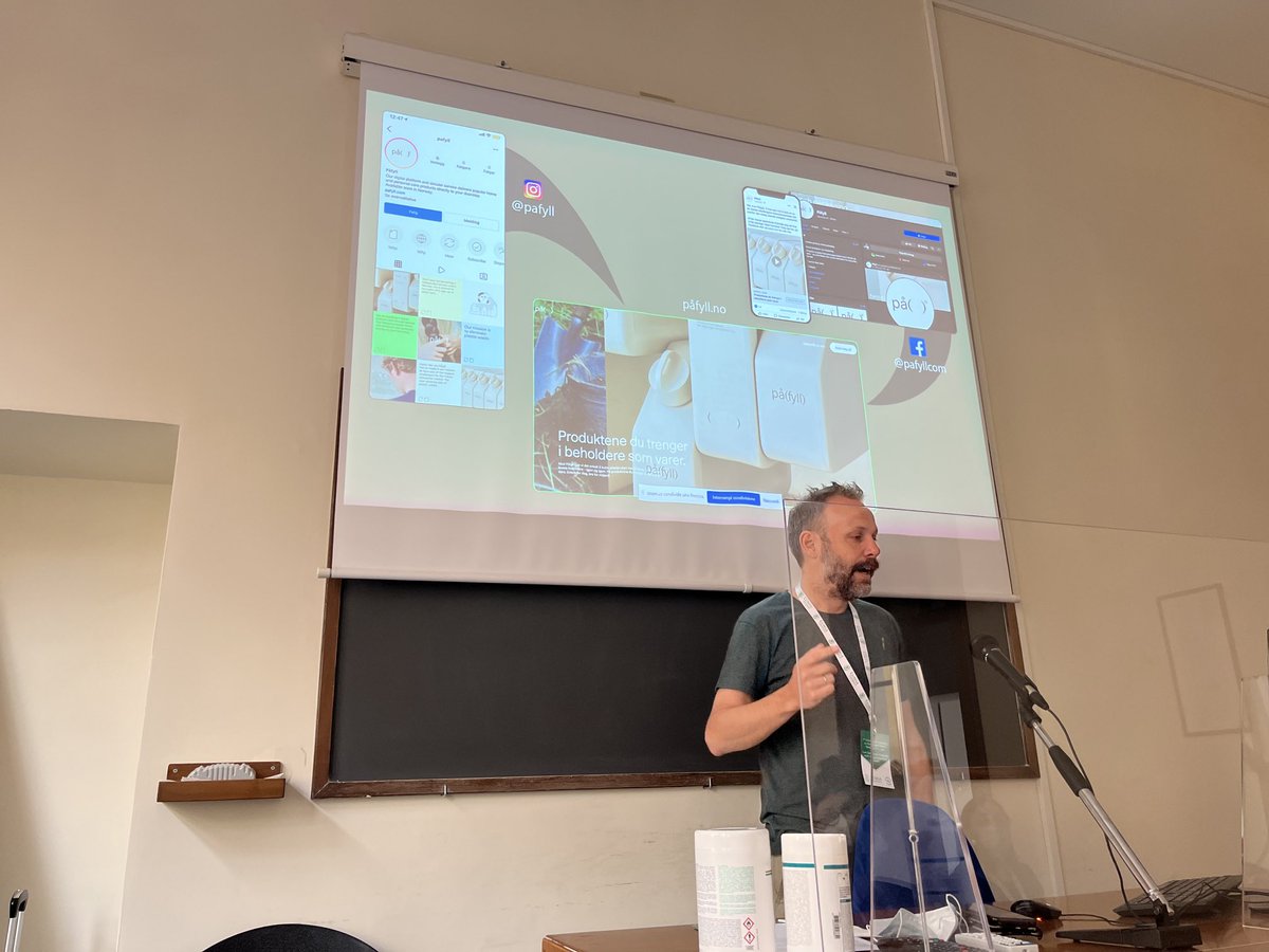 Exciting research with Norwegian retailer #Orkla on how to tackle #plasticwaste &amp; the #plasticsoup. Through focus groups, interviews &amp; surveys different refill models were developed &amp; tested in the business. Cool research by ⁦<a href="/ungJorgensen/">Sveinung Jørgensen</a>, ⁦<a href="/LJTPedersen/">Lars Jacob Pedersen</a>⁩ &amp; colleagues