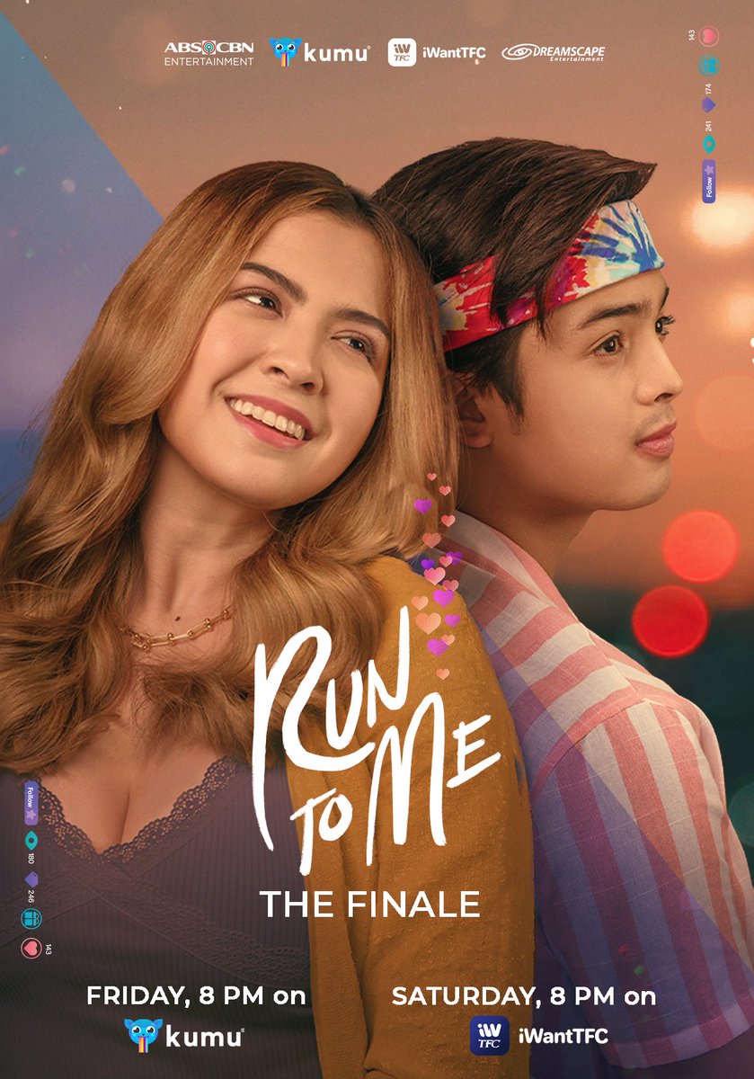 DreamscapePH's tweet photo. As Mr. Slapsoil and Ms. Perfect’s love story reach it’s end, will they run away together? Or will they run away from each other?

Abangan ang Run to Me Finale with bonus Finale Concert tonight 8 PM sa KUMU and tomorrow, Saturday at 8 PM on iWantTFC

#RunToMeFinale https://t.co/yU7BUzp2UV