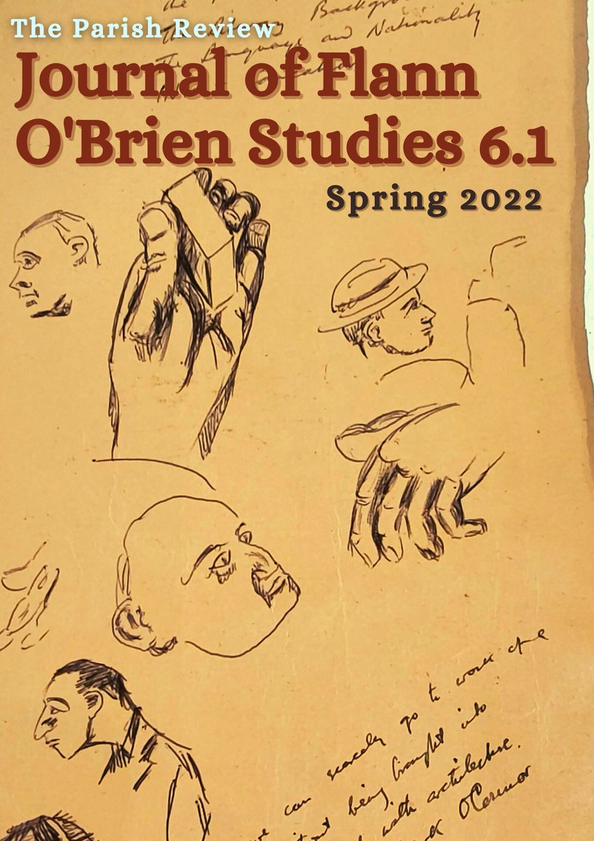 📢New from the Journal of Flann O'Brien Studies 'Bureaucratic Poetics: Brian O’Nolan & the Irish Civil Service' by Elliott Mills & Jonathan Foster A guest editorial for the special issue Brian O’Nolan & the Irish Civil Service Open access from @openlibhums parishreview.openlibhums.org/article/id/888…