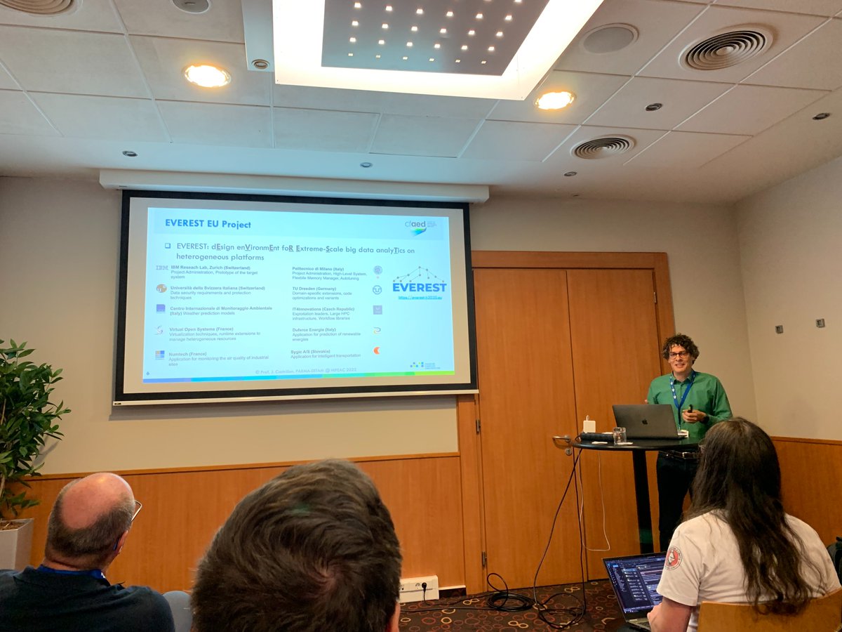 project_everest's tweet photo. Let´s take a look back at #HiPEAC22. Jeronimo Castrillon from @tudresden_de gave a talk about tool flows for high-performance reconfigurable computing in the @project_everest during the PARMA-DITAM workshop.
👉 https://t.co/wUK9S4kA7x https://t.co/u3dLBzo01m