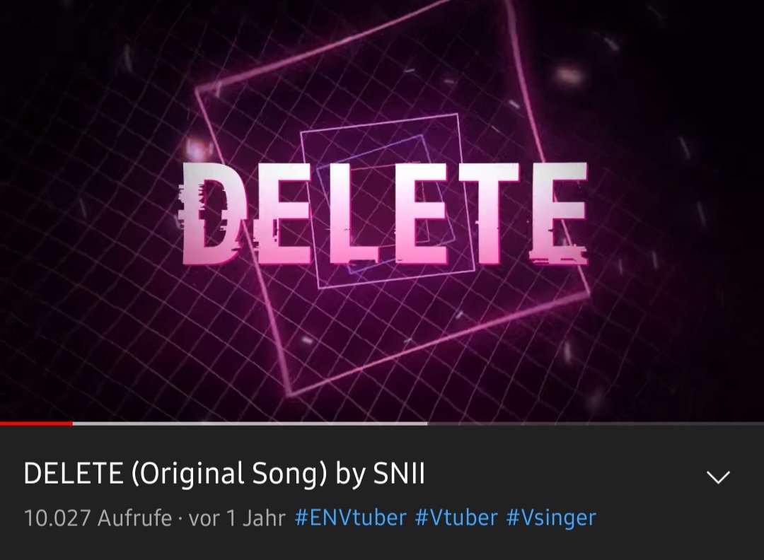 kuwanano_vt's tweet photo. THANK YOU FOR 10K VIEWS ON DELETE!!!!!
I am so happy. I've never gotten this far with any song, and this is an original... Thank you all so much!!!!
#SNIIpremacy https://t.co/JOoUdJOofY