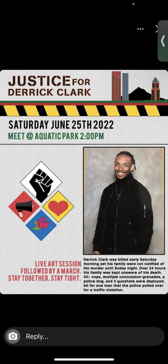 amonahhoney's tweet photo. Please come support my big brother and my family this weekend. #derrickclark #longliveBUGG https://t.co/J5HGAdgyAT