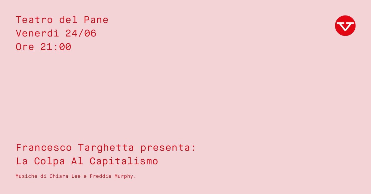 fr_murphy's tweet photo. "Dalla parte giusta
della storia
ci sta solo chi muore."
Torniamo a portare dal vivo "La Colpa al Capitalismo" nuova raccolta di poesie di  @FrancescoTarget edita da @lanavediteseoed  

Oggi al @TeatroDelPane Villorba (TV) https://t.co/v1aaAQqAf1