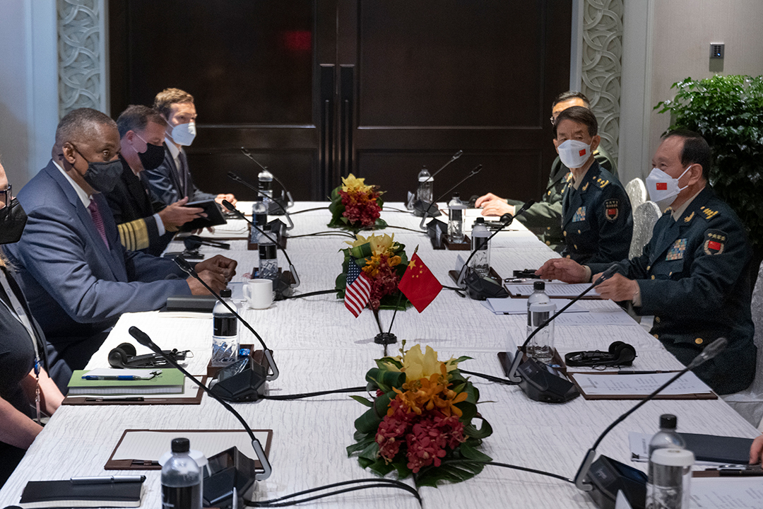 IPDefenseForum's tweet photo. Perang Rusia-Ukraina dan kecemasan Indo-Pasifik menjadi topik di forum pertahanan  https://t.co/X9zA8WJn0g  #IPDF #RussiaUkraineWar #defenseforum #IndoPacific https://t.co/mjAZPkZDRu
