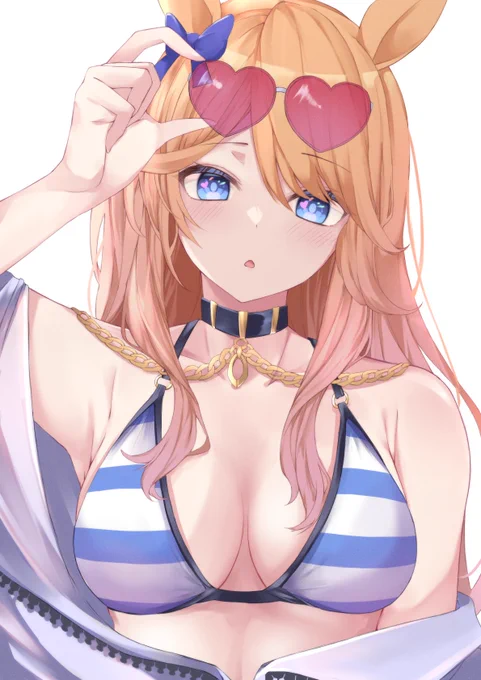 水着シチー
#ウマ娘 #ゴールドシチー 