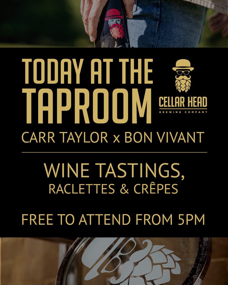 Today’s the day, and we’re celebrating the amazing wines of <a href="/CTWines/">Carr Taylor Wines</a> from 5pm! 🥂 It’s free to attend all evening, so swing by to try their award-winning line-up from 1066 Country, with a free tasting, alongside raclettes and crêpes by Bon Vivant 👌

#winetasting #foodtruck #kent